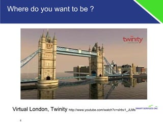 Where do you want to be ?  Virtual London, Twinity  http://www.youtube.com/watch?v=sIrbv1_JLMs  