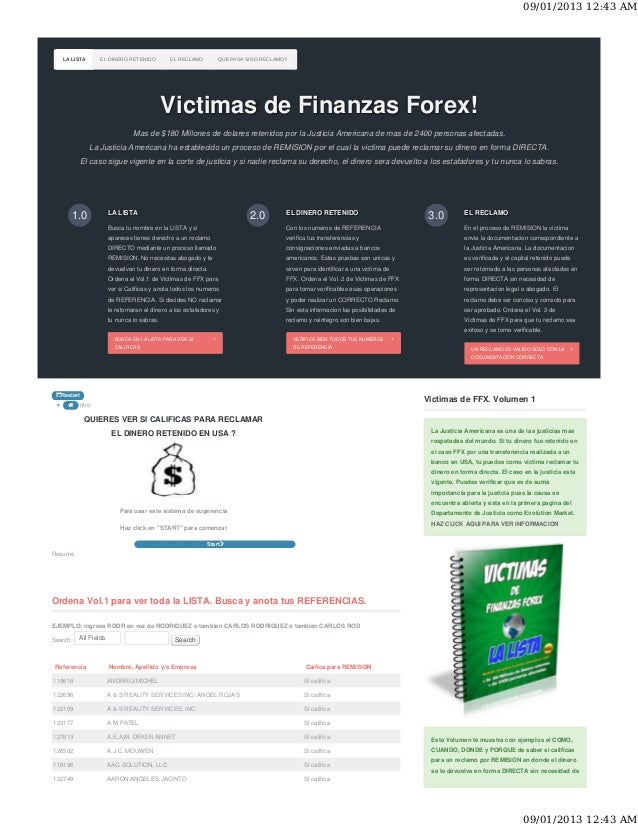 Fraudes en forex