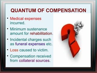 Victim compensation fund