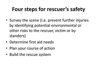 Reduced Rescuer Risk VICTIM EVACUATION 1_Patient Transportation.ppt