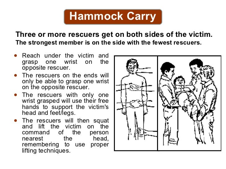 Victim Evacuation Techniques