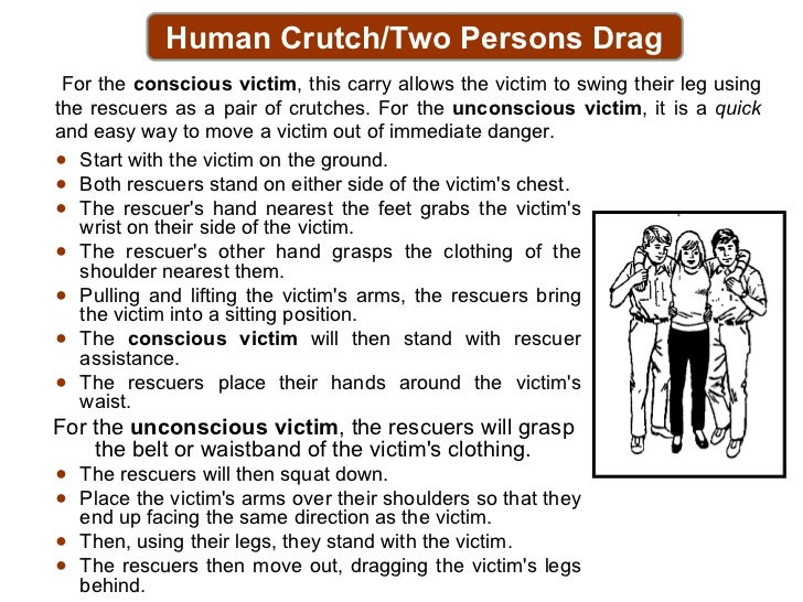 Victim Evacuation Techniques