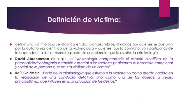 Victimologia
