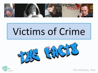 Victims of Crime


             Title of Meeting - Date
 