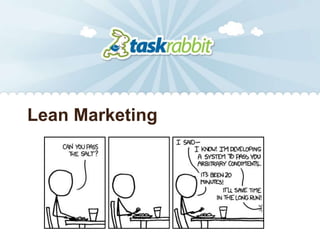 Lean Marketing
 