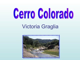 Victoria Graglia Cerro Colorado 