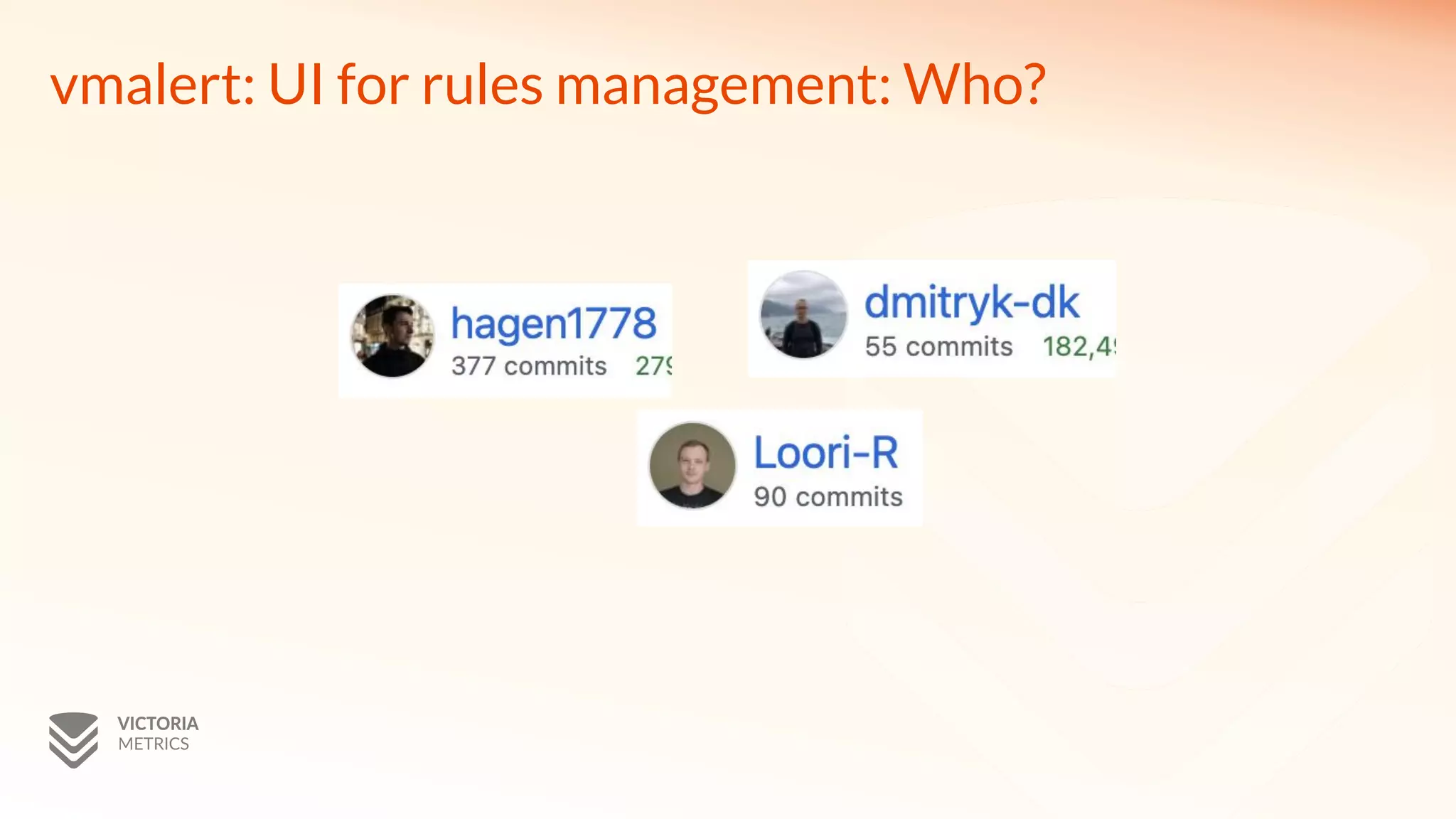 vmalert: UI for rules management: Who?