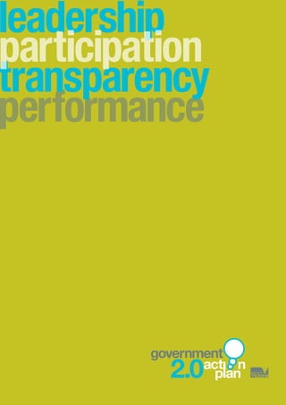 leadership
performance
transparency
participation
 
