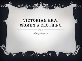 Victorian era power point | PPTX