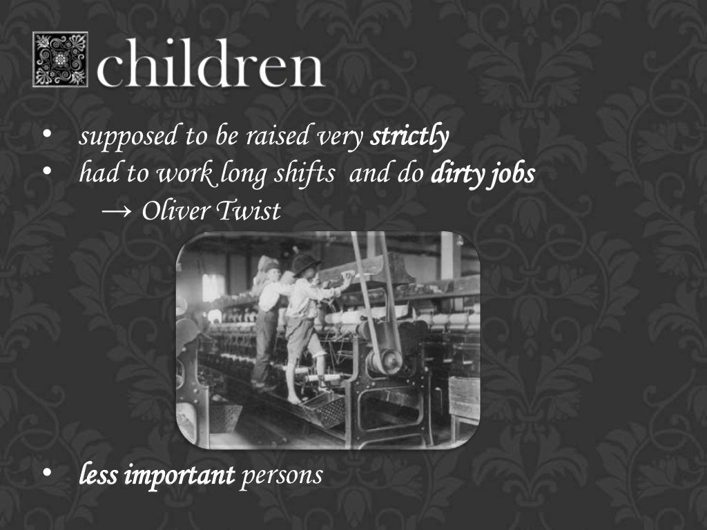 Social class and values in the Victorian Era