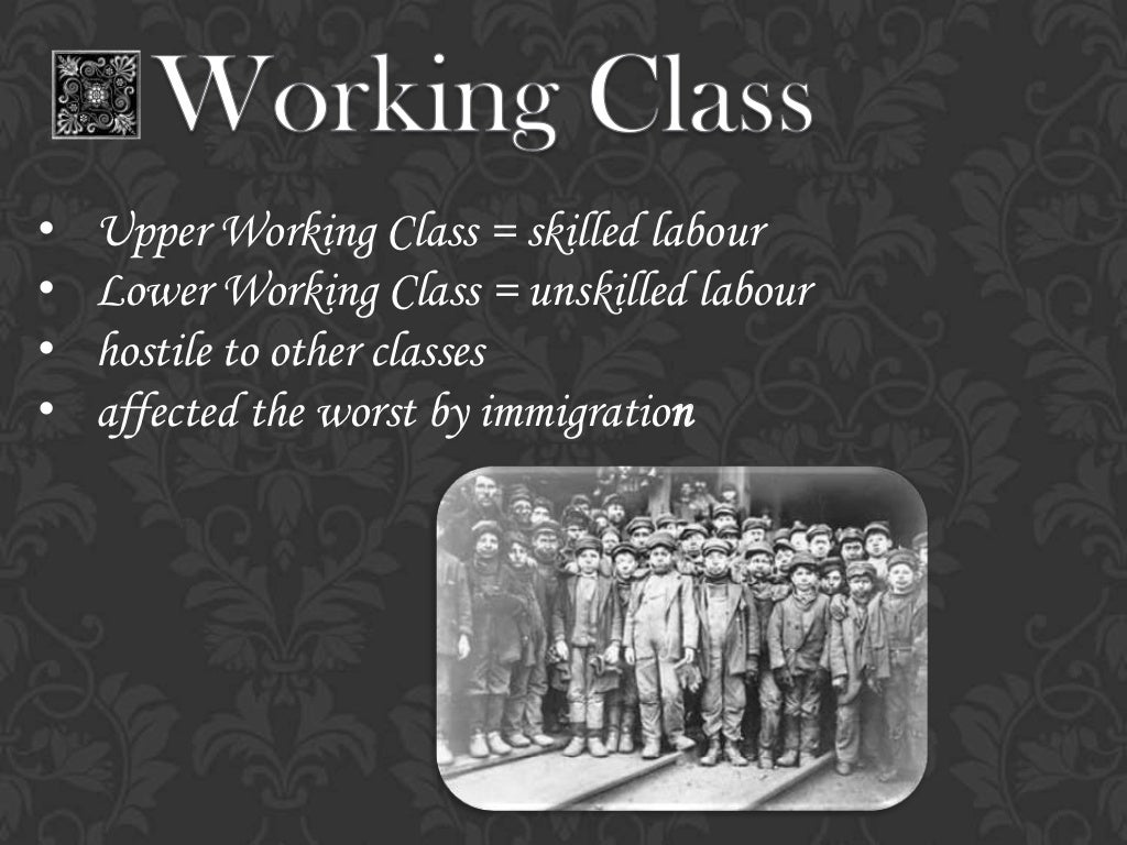 Social class and values in the Victorian Era