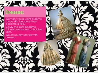 Victorian era woman’s clothing and apparel! | PPTX