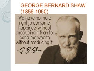 GEORGE BERNARD SHAW
(1856-1950)
 