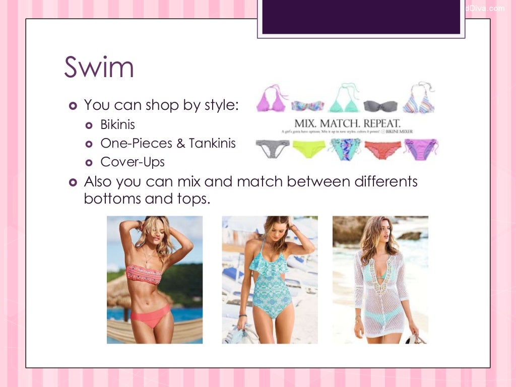 victoria secret mix and match swim