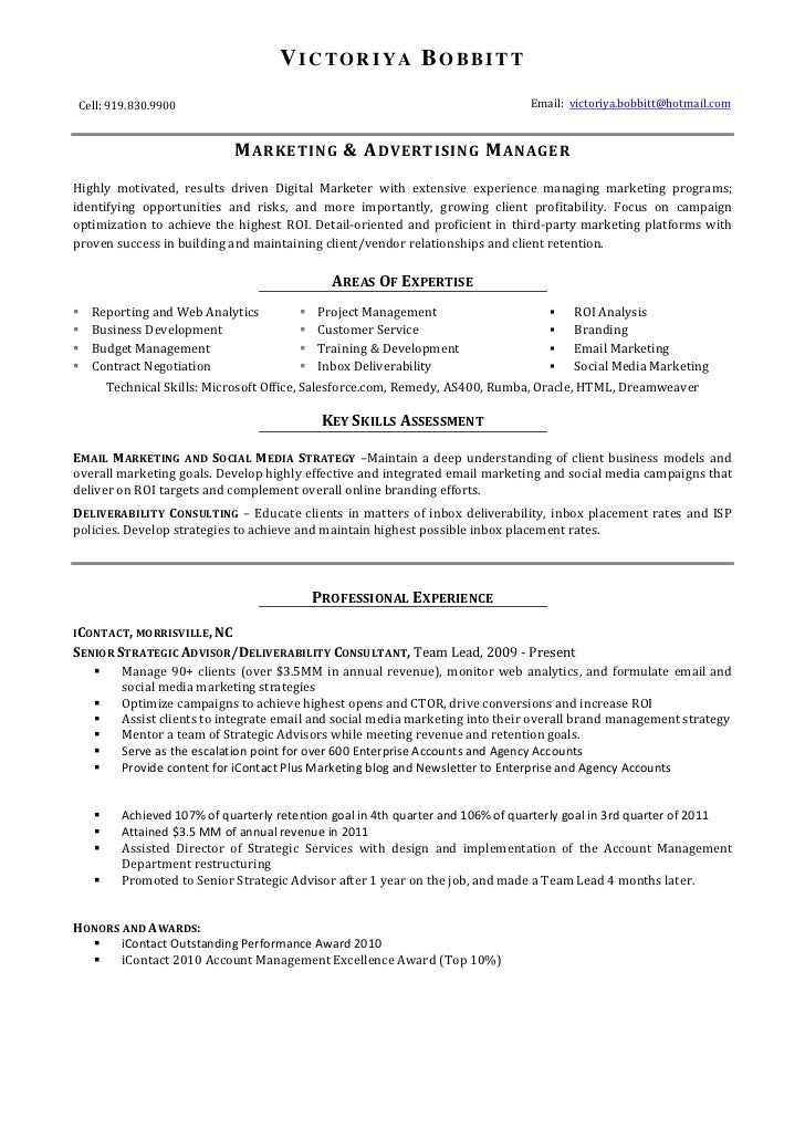 Resume languages spoken