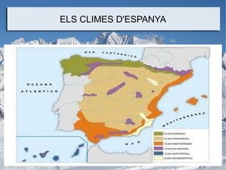ELS CLIMES D'ESPANYA 
