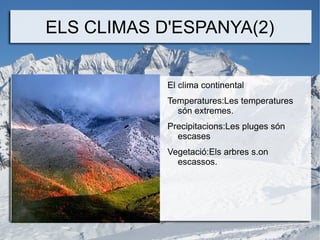 La influéncia de la mar 