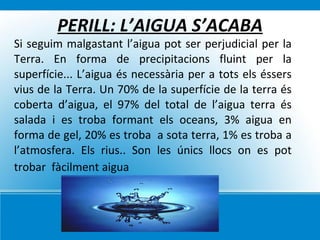 Agents contaminants. 