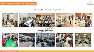 Training & Development Programs
Festival Celebrations
www.victoryprecisions.com
Employee Engagement & Well-Being Initiatives
Victory Precisions Pvt. Ltd.
 