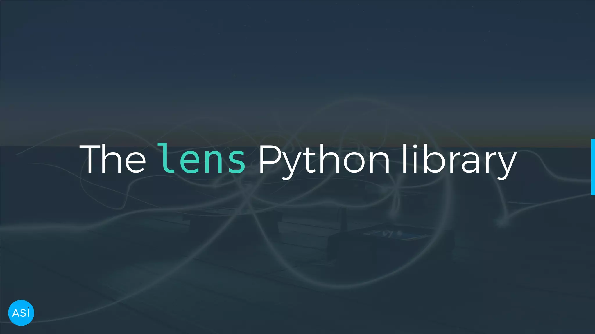 The lens Python library 