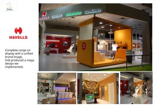 Complete range on
display with a unified
brand image,
Indi produced a mega
design we
implemented.
 