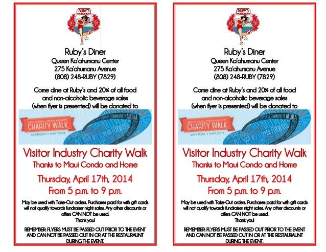 visitor industry charity walk fundraiser flyer charity walk flyer