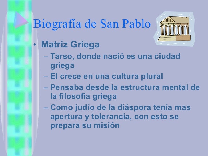 Biografia De Pablo - Vida Y Obra De San Pablo 10 728 