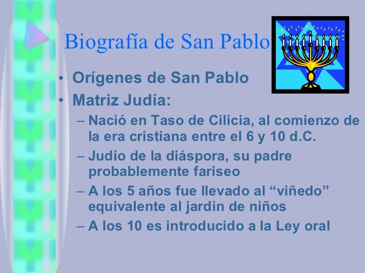 La Vida De San Pablo Resumen Para - Vida Y Obra De San Pablo 8 728 
