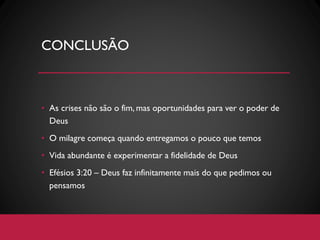 VIDA ABUNDANTE PARA O PROPOSITO DE DEUS. | PDF