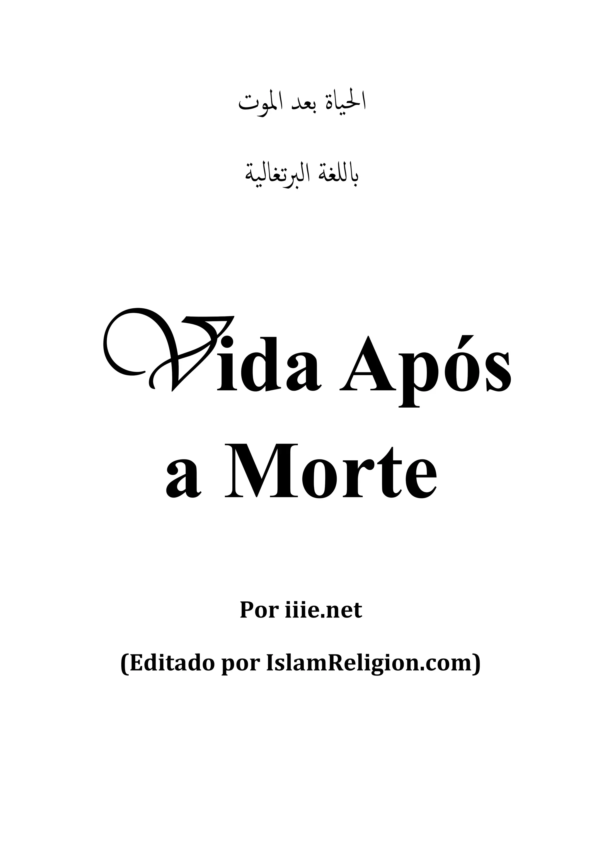 Vida apos a morte* PDF