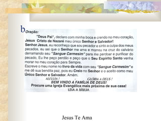 Jesus Te Ama
b
 