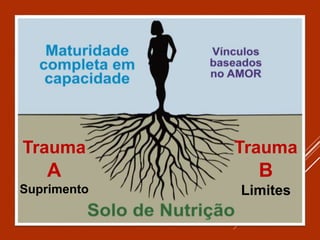 Trauma
A
Suprimento
Trauma
B
Limites
 