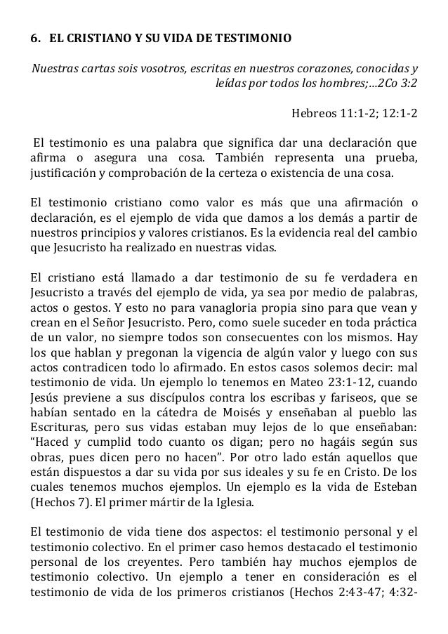 Vida cristiana original