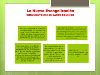 La Nueva Evangelización   DOCUMENTO 233 DE SANTO DOMINGO 