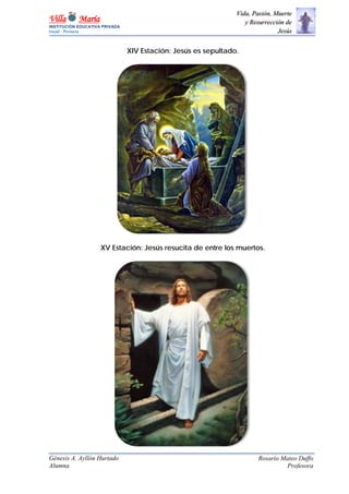 Vida, Pasión, Muerte y Resurrección de Jesús | PDF