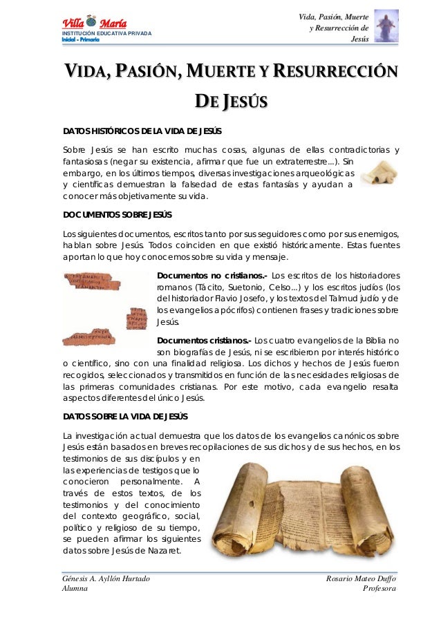 Preguntas Y Citas Biblicas Sobre La Pasion Muerte Y Resurreccion De ...