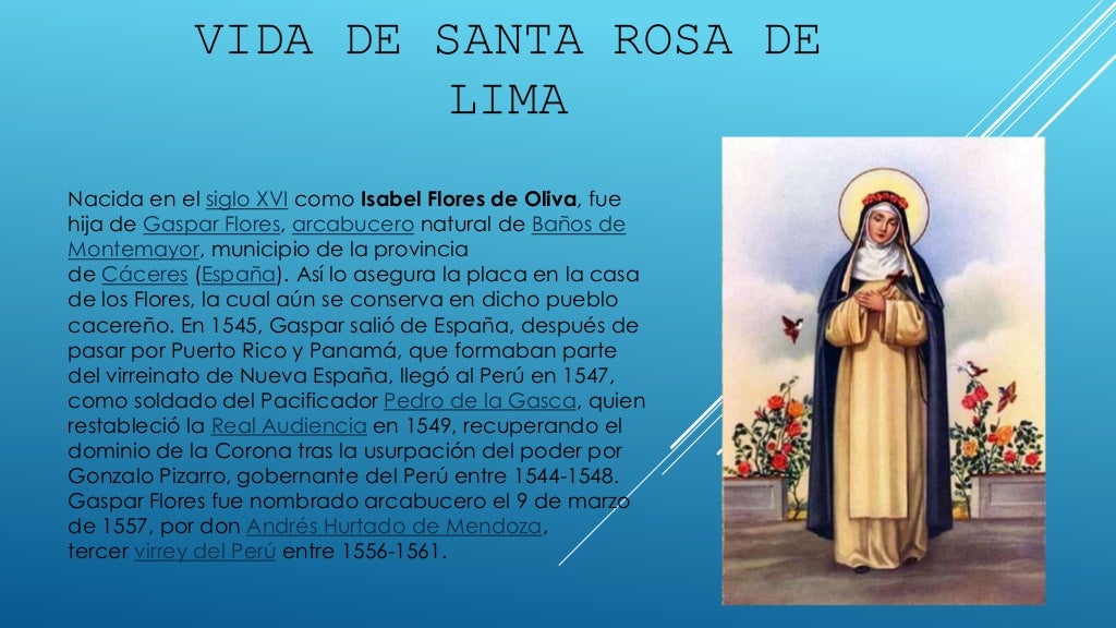 Santa Rosa de Lima Santa Rosa de Lima