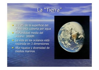 LA VIDA EN LOS OCEANOS