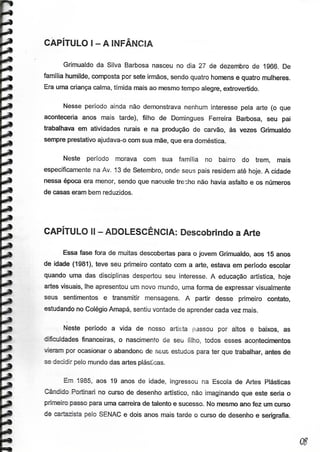 Vida e obra grimualdo da silva