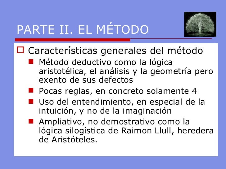 Descartes y el Discurso del método