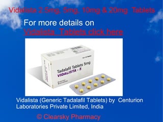 Buy Tadalafil 10mg India