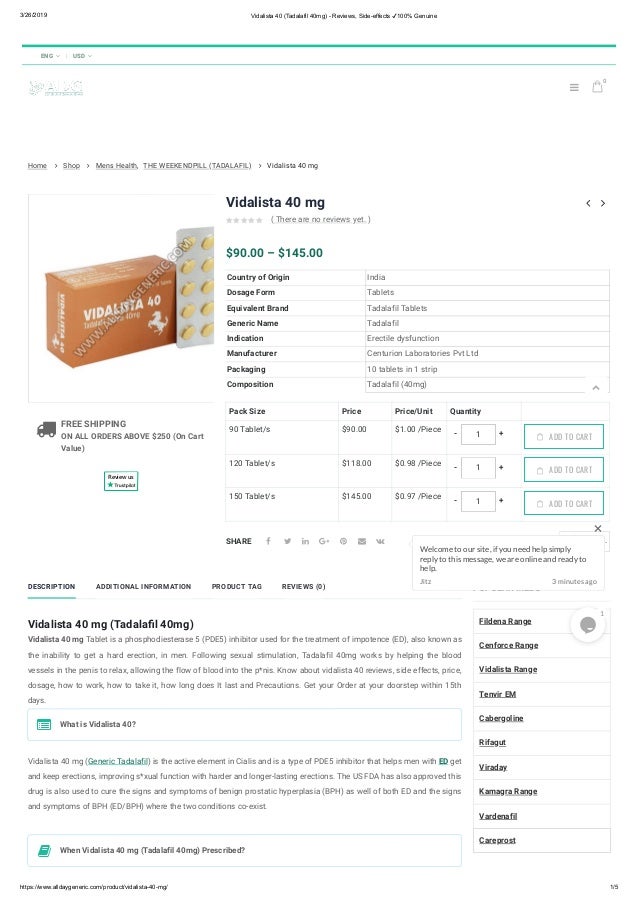 Tadalafil 40