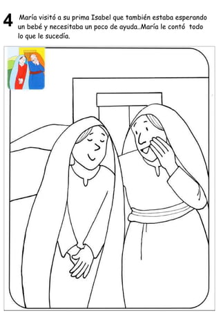 Vida Maria Para Colorear