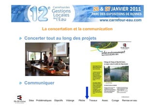 La concertation et la communication

Concerter tout au long des projets




Communiquer


  Sites   Problématiques   Objectifs   Vidange   Pêche   Travaux   Assec   Curage   Remise en eau
 