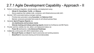 LOW CODE NO CODE PLATFORM Agile Developm | PPTX