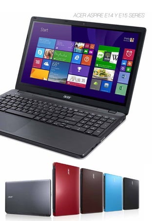 Acer Aspire E14 y E15 Series
 
