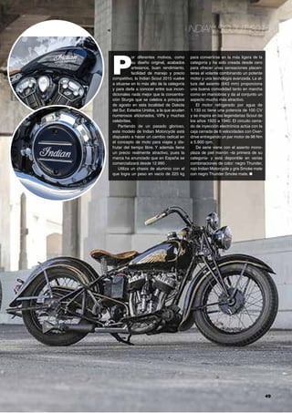 MOTOR 
EL COCHE DE 
CARRERAS 
DEL FUTURO 
La firma de neumáticos Dunlop presenta una visión de los 
vehículos de competición según el diseñador Sergio Rinland. 
cesidad de alerones para mejorar la carga 
aerodinámica, los neumáticos inteligentes y 
el ERS, que sustituye a los frenos de disco, 
son sólo algunos de los elementos del “coche 
de carreras del futuro” diseñado por Sergio 
Rinland. 
TRANSMISIÓN 
El vehículo ha sido diseñado con cuatro mo-tores 
eléctricos que en principio se situarían 
dentro del vehículo. Según avance la tecnolo-gía 
y los motores sean más ligeros y potentes, 
pasarán a situarse en el exterior, como moto-res 
sobre las propias ruedas, proporcionando 
incluso más flexibilidad al diseño del coche. 
Con un motor individual por rueda, el coche 
tiene la capacidad de vectorizar el par motor 
sobre cada rueda. Esta posibilidad mejorará 
Como parte del proyecto de diseño 
colaborativo ‘Dunlop Future Race 
Car Challenge’, la marca líder de 
neumáticos ha reunido las opinio-nes 
de expertos del sector y aficionados a los 
deportes de motor sobre cómo será el coche 
de carreras del futuro. 
Como culminación de esta innovadora 
campaña de diseño, Dunlop ha contado con 
la ayuda del renombrado diseñador de co-ches 
de competición para Grandes Premios 
y Le Mans, Sergio Rinland, que ha revisado 
las ideas enviadas por los aficionados de 
toda Europa sobre el futuro de la transmisión, 
la aerodinámica, los frenos y los neumáticos, 
combinándolas en un diseño innovador. 
La transmisión eléctrica, la navegación 
por cámara, la carrocería adaptable sin ne-el 
rendimiento aerodinámico y el uso de los 
neumáticos, pues ya no será necesario que 
las ruedas giren cuando se aproxima una 
curva. 
Inicialmente, este diseño incorpora a bor-do 
un generador de electricidad por pilas 
de hidrógeno, con una pequeña batería de 
iones de Litio como respaldo de la alimenta-ción. 
Según se desarrolle la tecnología, este 
44 www.vidapremium.com 
 