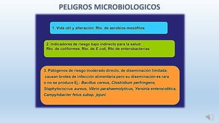 PELIGROS MICROBIOLOGICOS
 