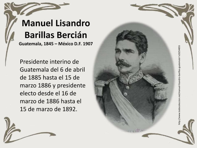 Vida y obra de José María Reina Barrios (18551898)