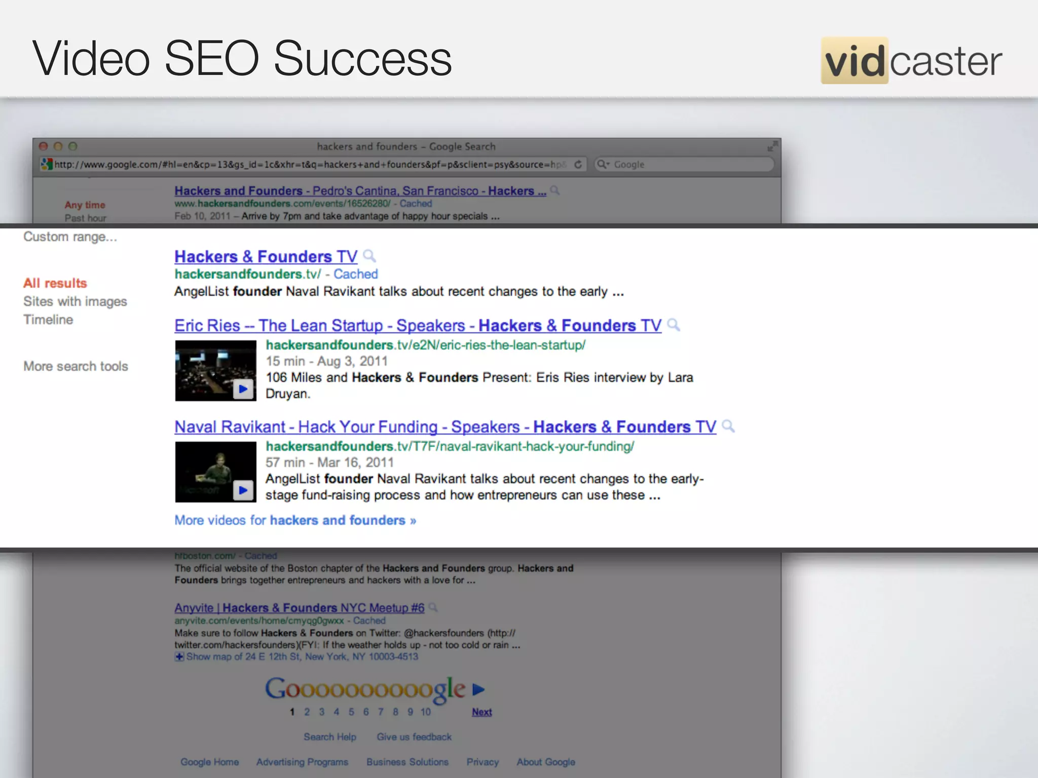 Video SEO Success
 